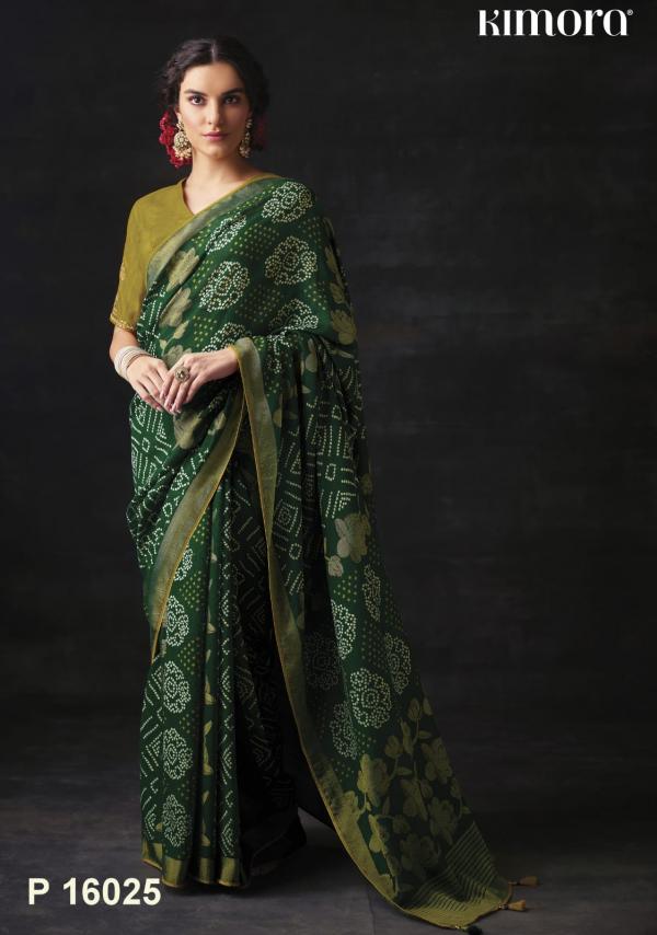 Kimora Meera Bandhani Hits Brasso Exlusive Saree Collection